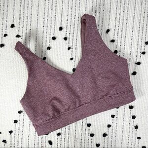 CORE 10 Heather Purple Sports Lounge Bra S